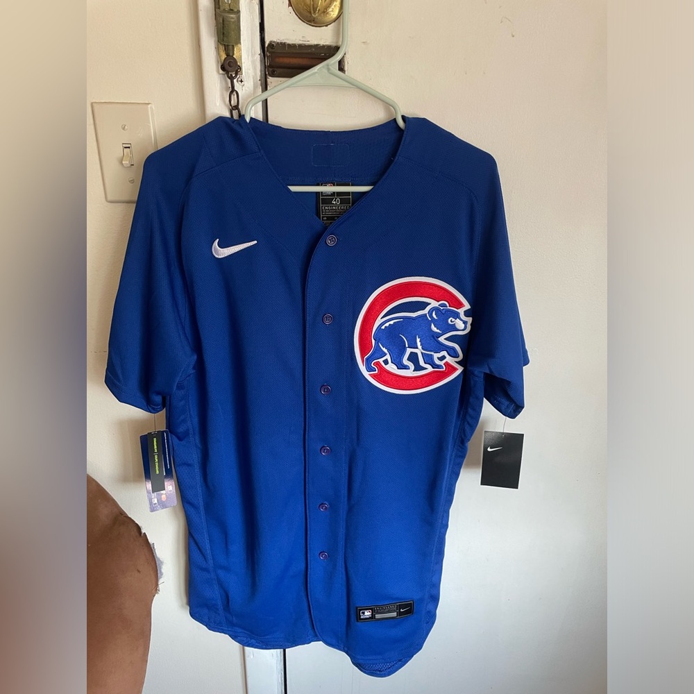 Chicago Cubs Nike men’s MLB on field jersey 40(M)